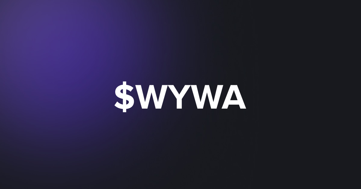 BRC20 $WYWA