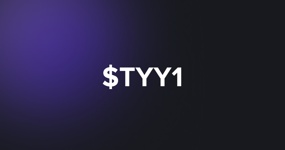 BRC20 $TYY1