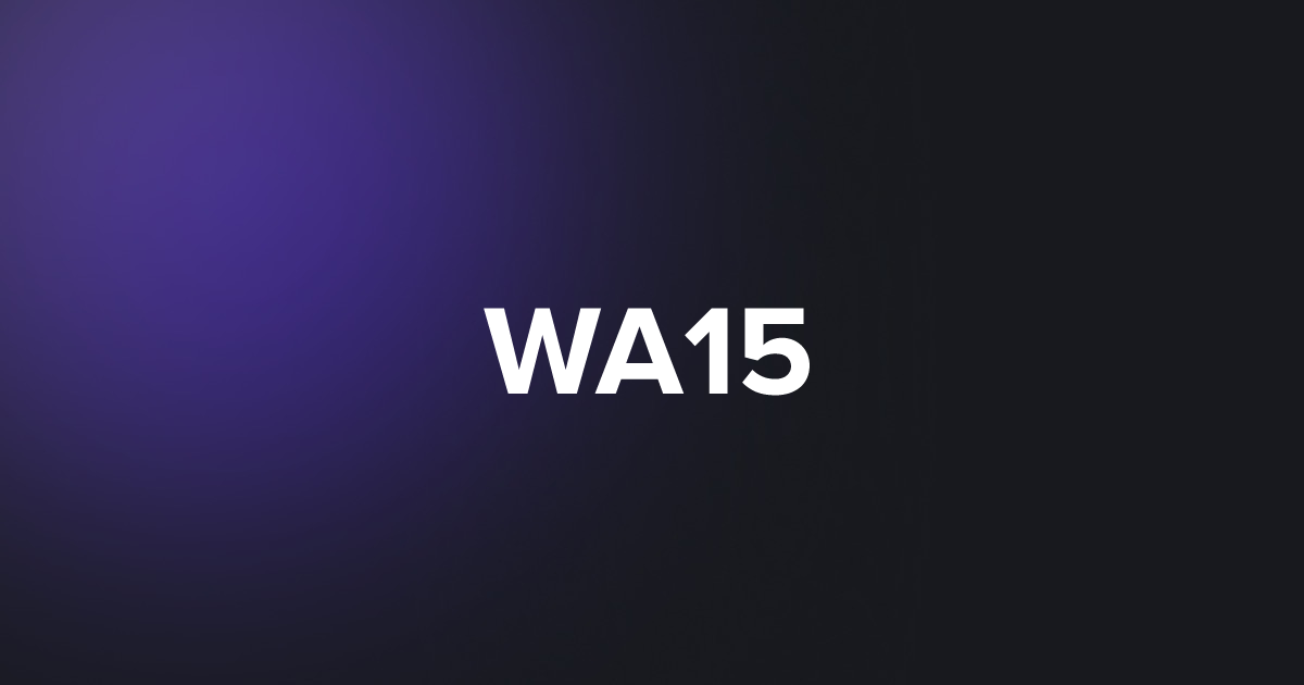 BRC20 WA15