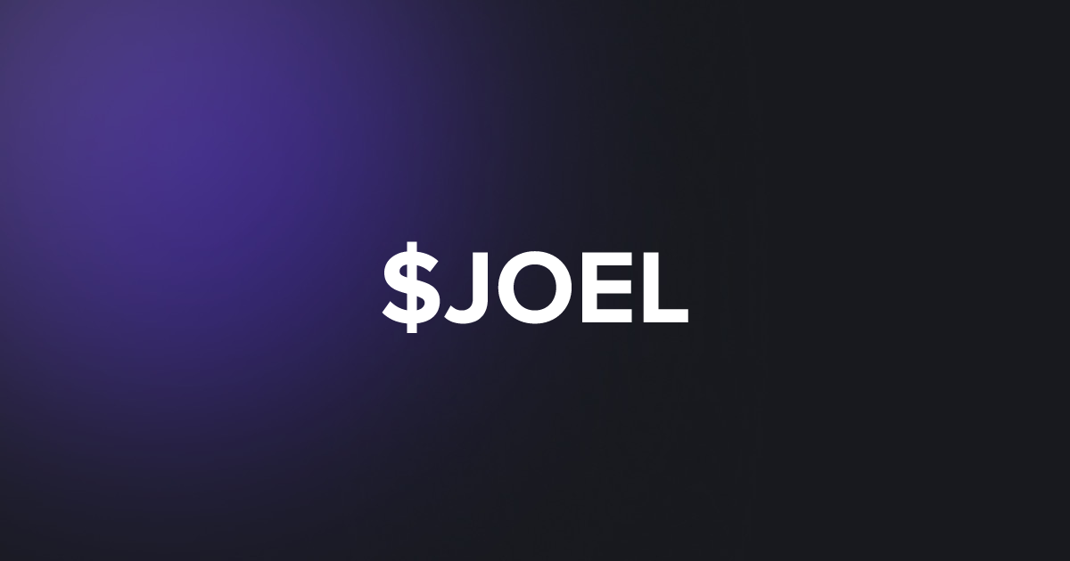 BRC20 $JOEL