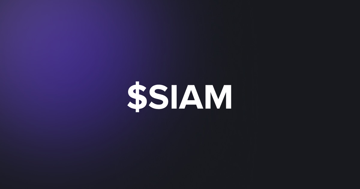 BRC20 $SIAM