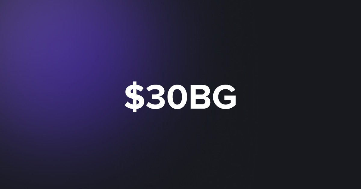 BRC20 $30BG