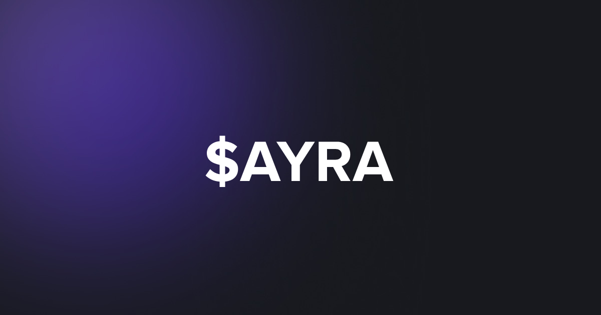BRC20 $AYRA