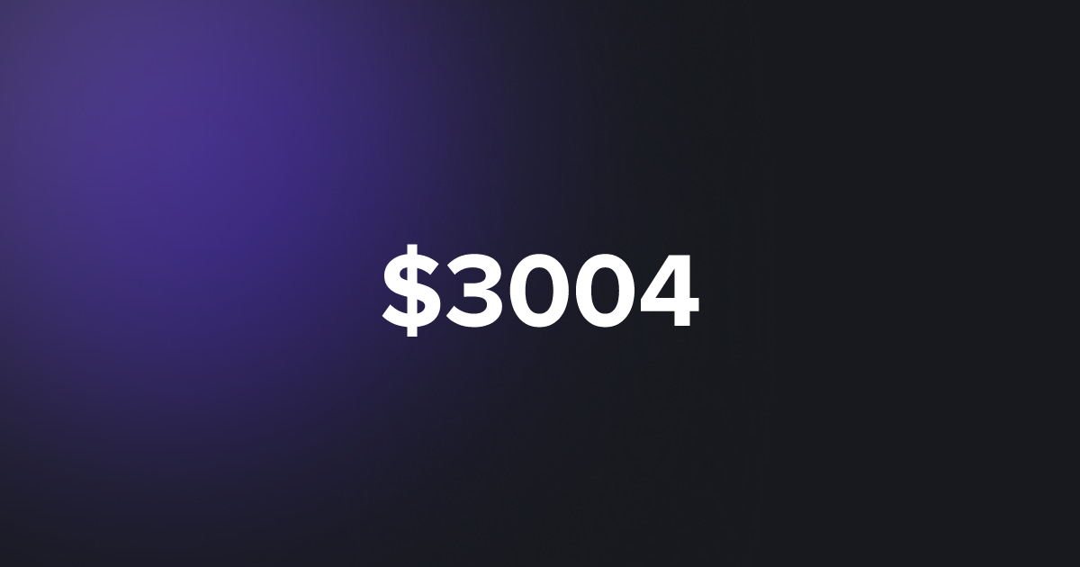 BRC20 $3004