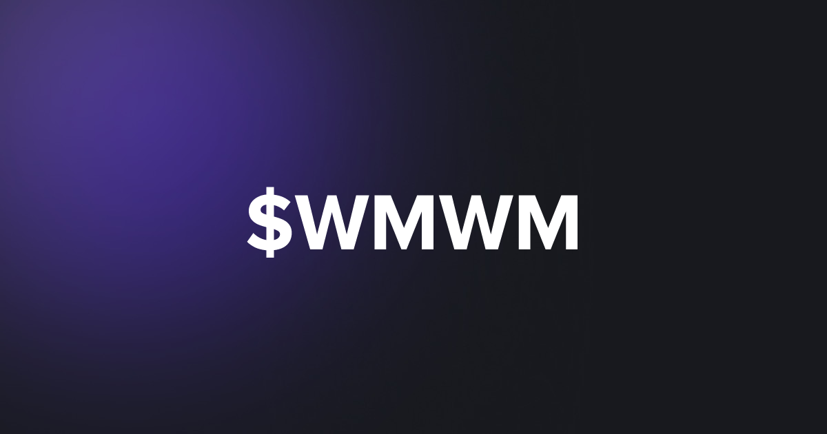 BRC20 $WMWM