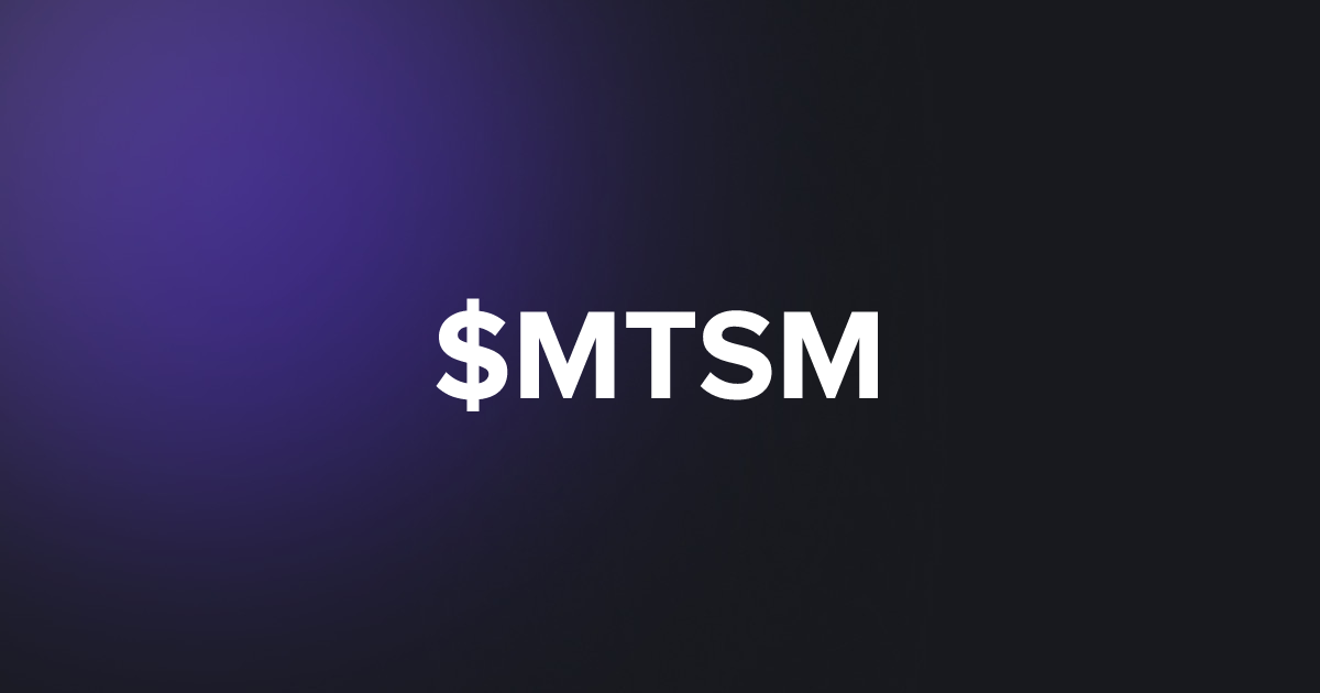 BRC20 $MTSM