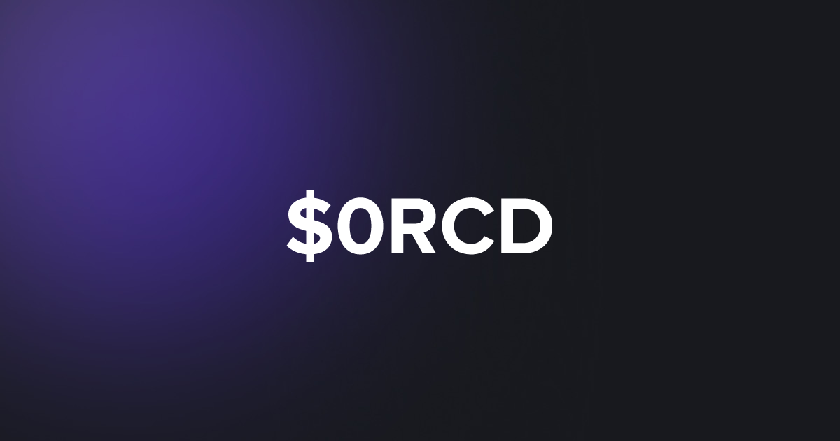BRC20 $0RCD