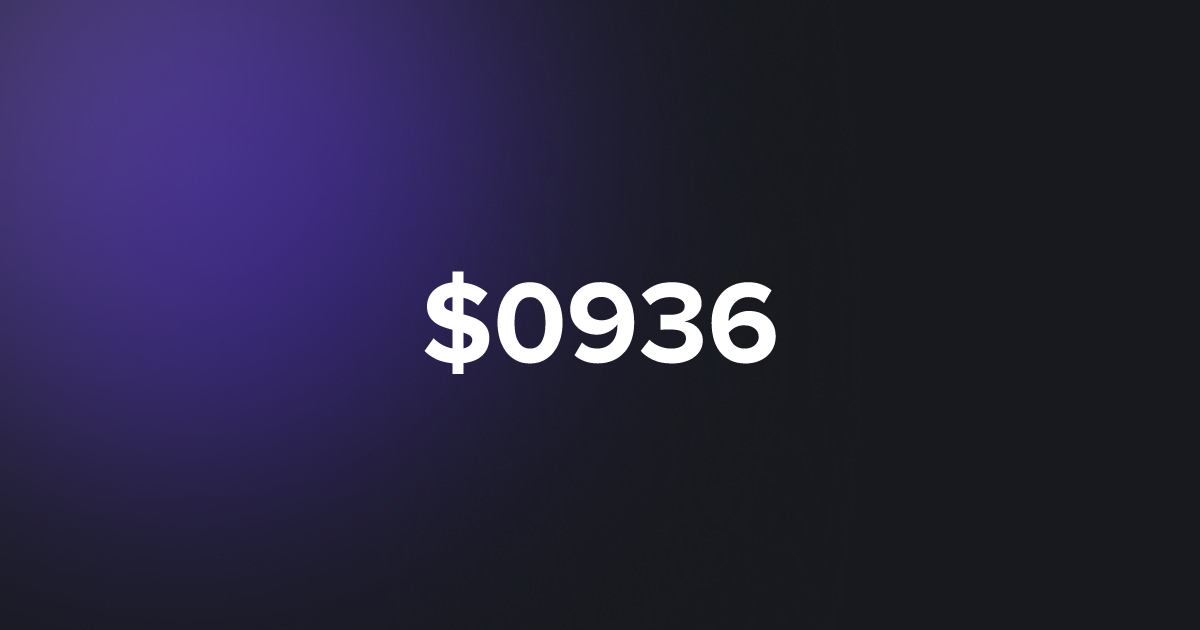 BRC20 $0936