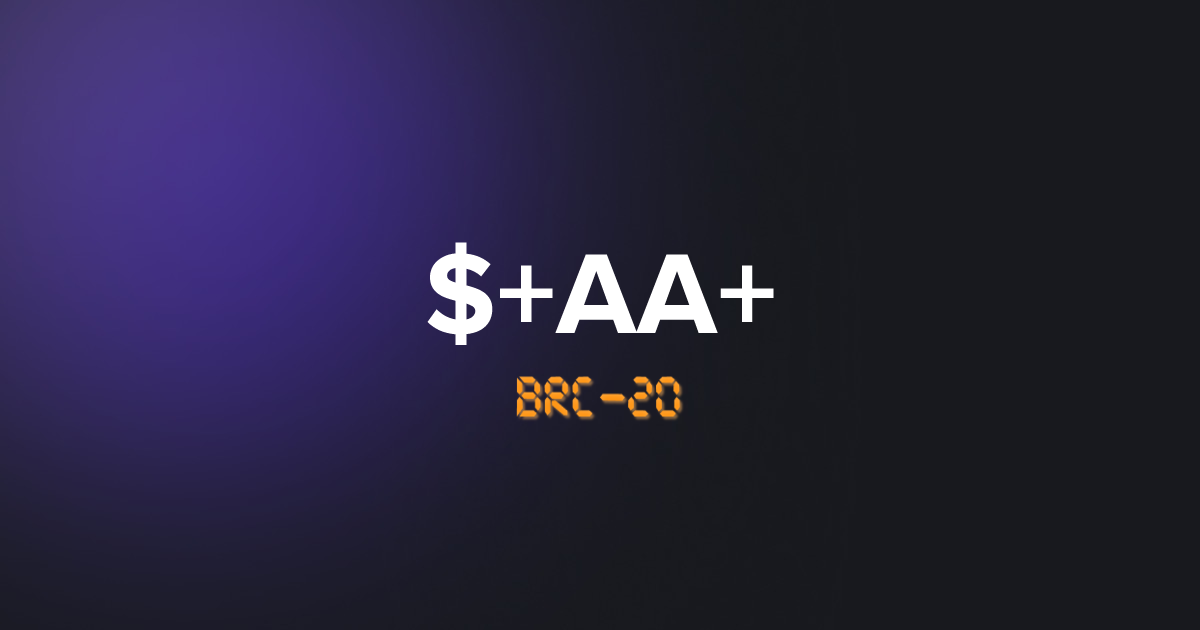 BRC20 +AA+