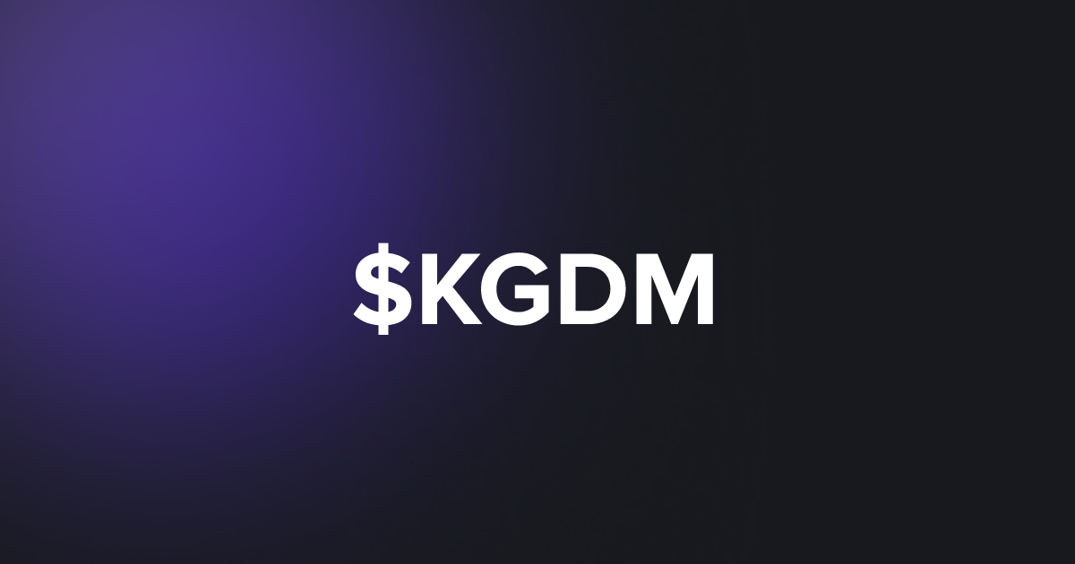 BRC20 $KGDM