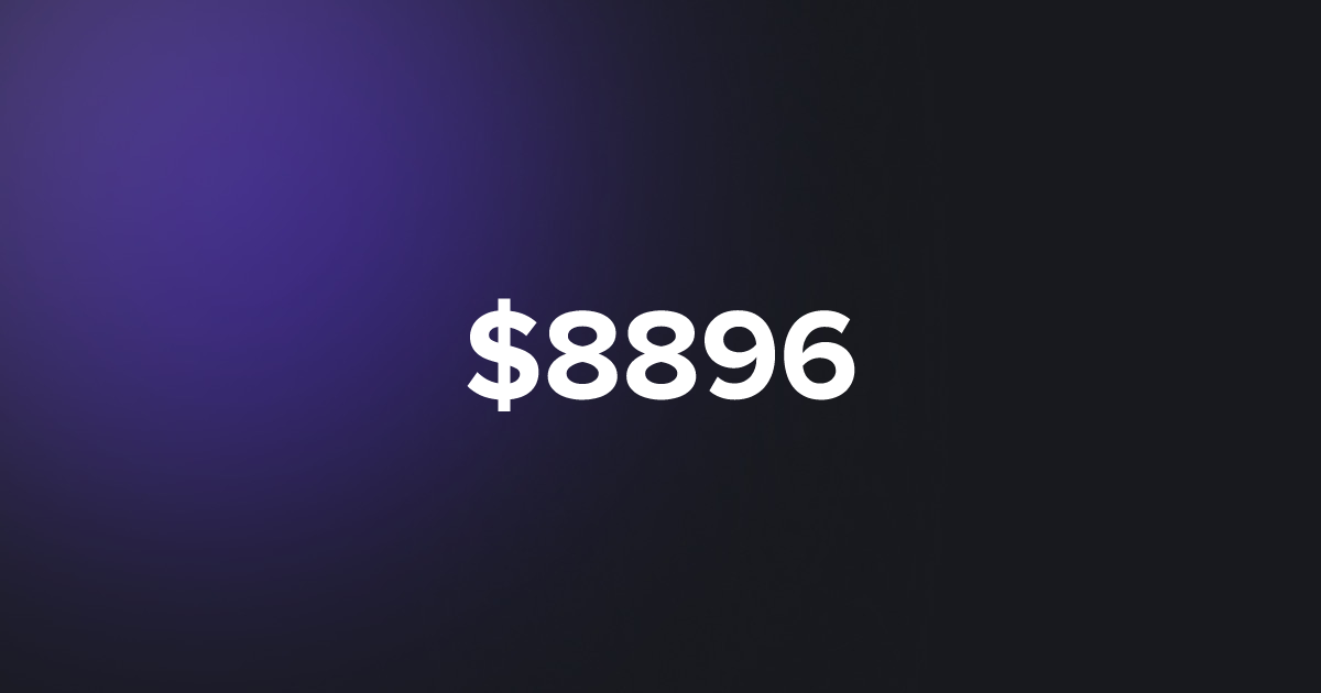BRC20 $8896