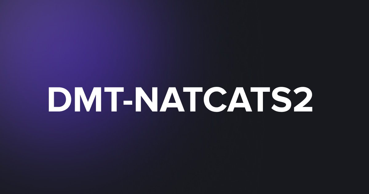 TAP DMT-NATCATS2