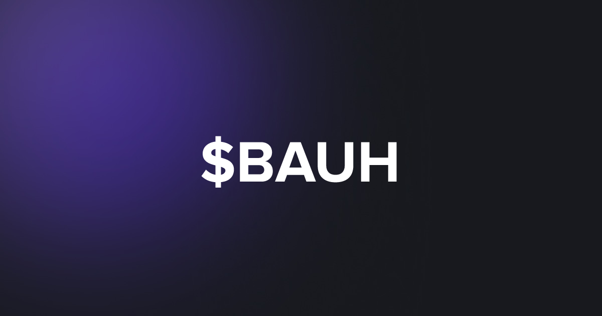 BRC20 $BAUH