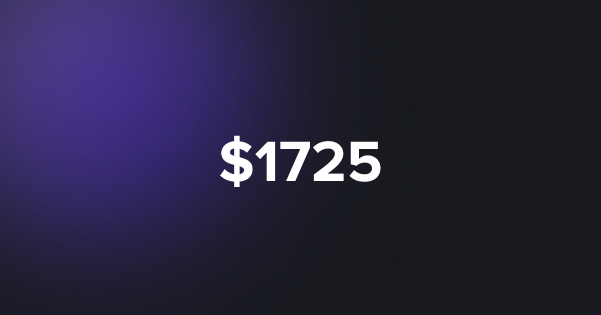 BRC20 $1725