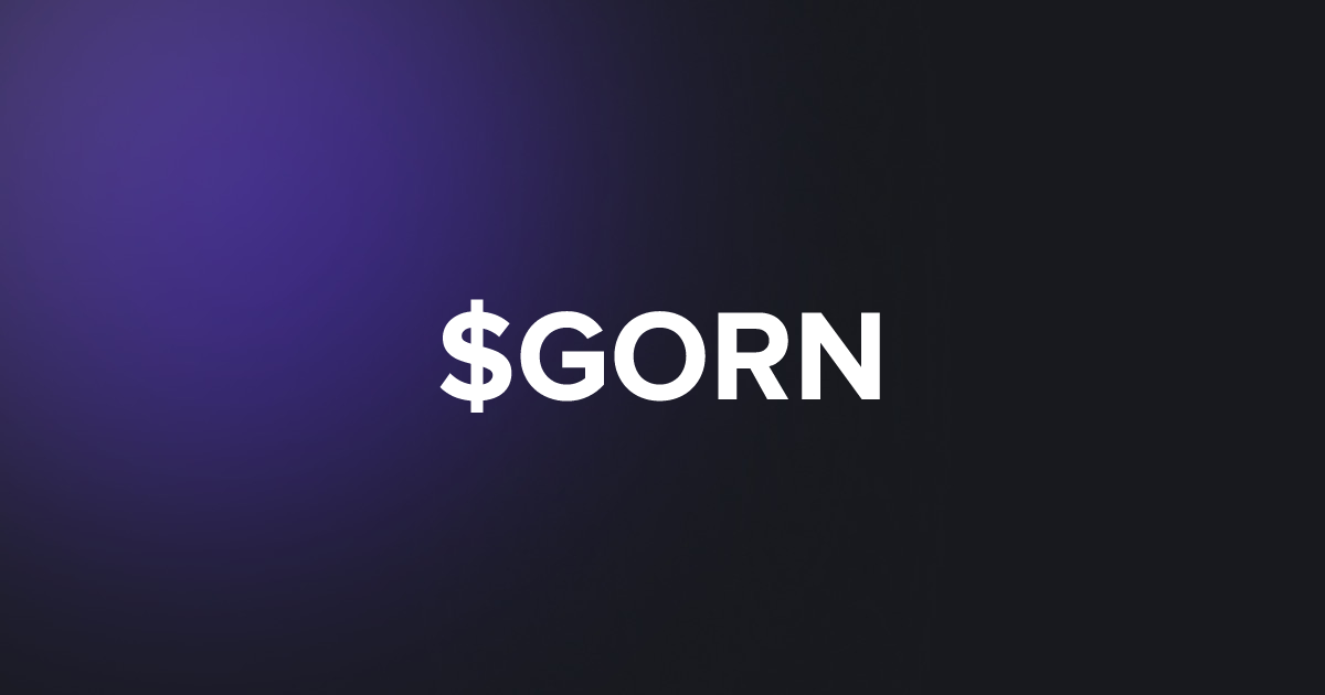 BRC20 $GORN