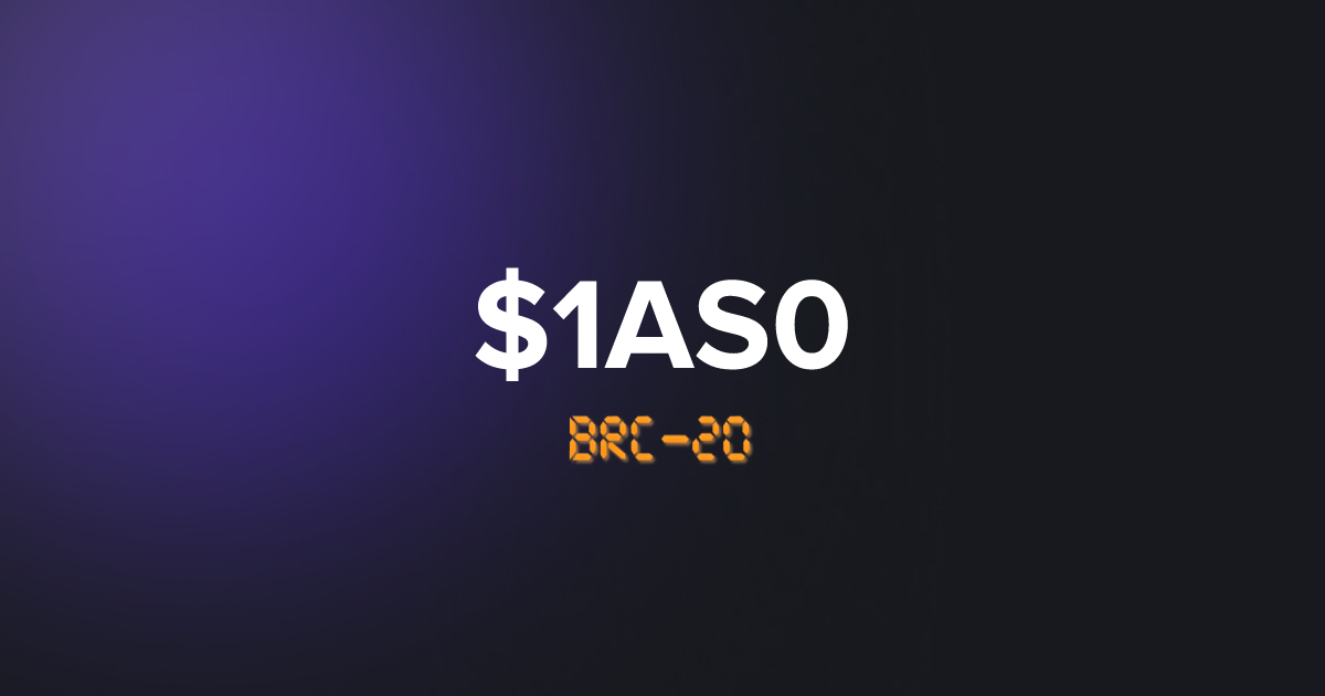 BRC20 1AS0