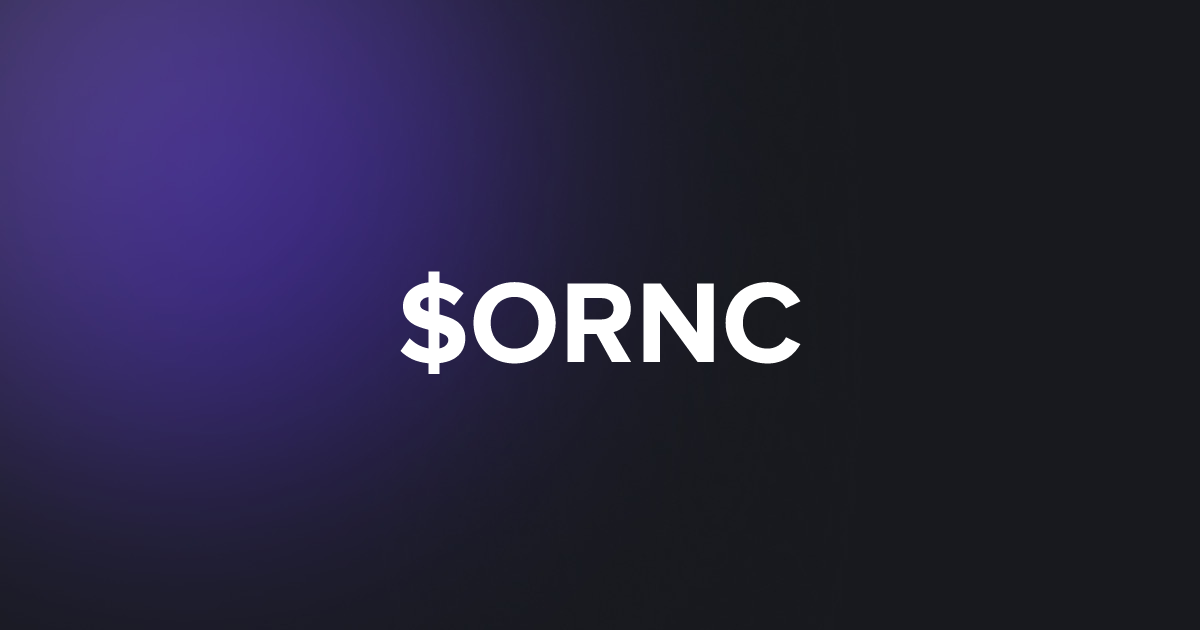 BRC20 $ORNC
