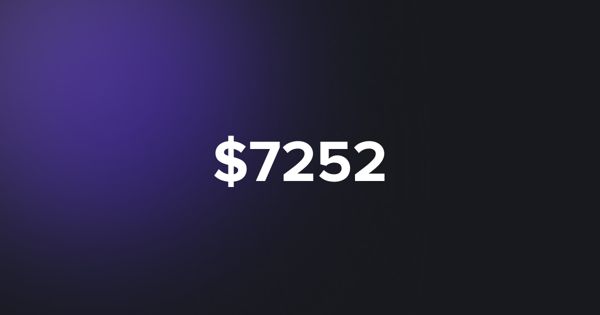 BRC20 $7252