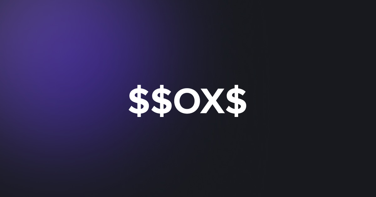 BRC20 $$OX$