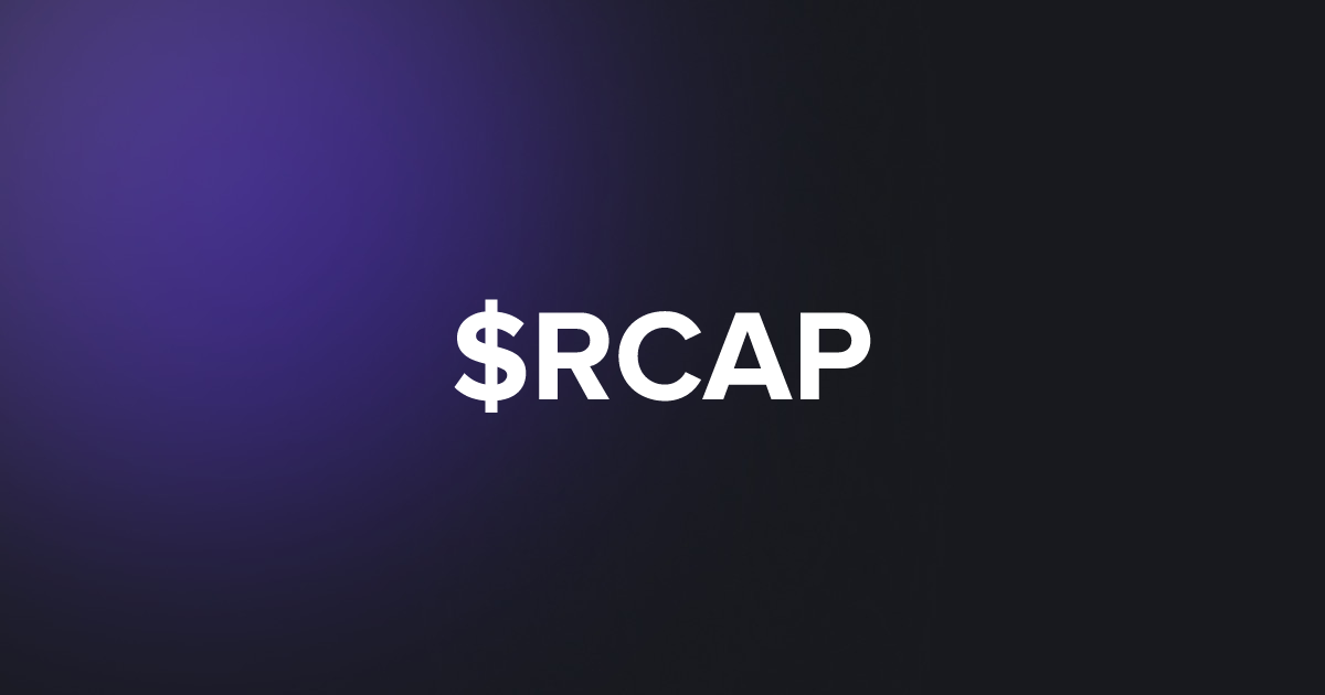 BRC20 $RCAP
