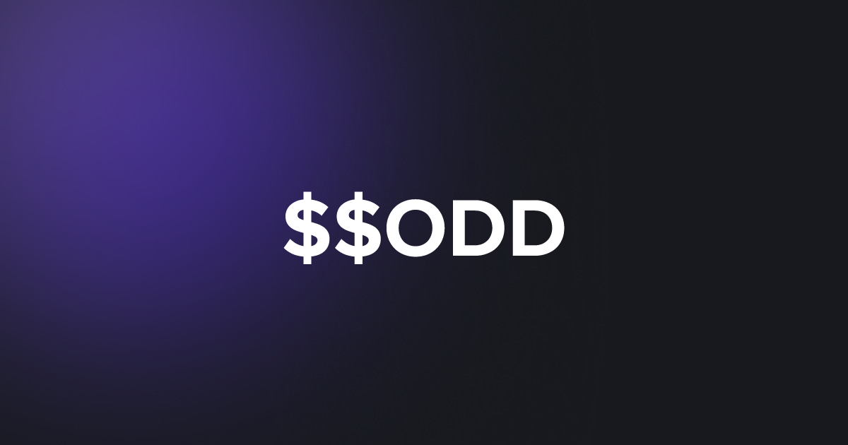 BRC20 $$ODD