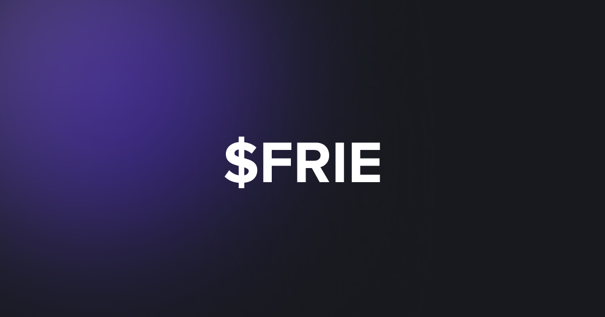 BRC20 $FRIE