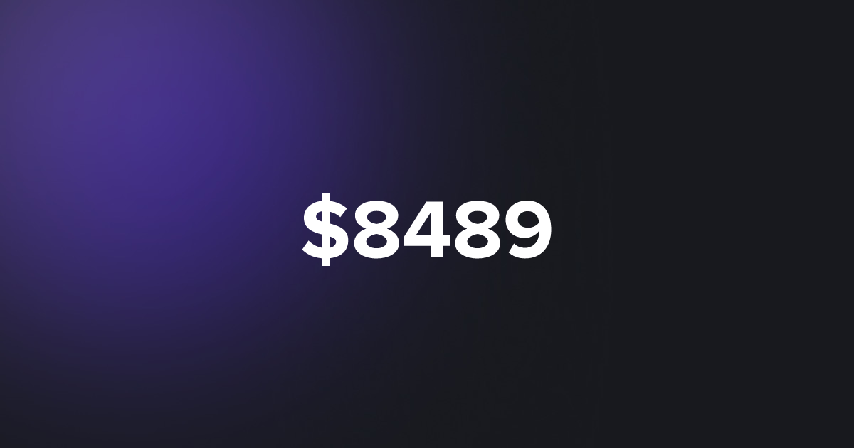 BRC20 $8489