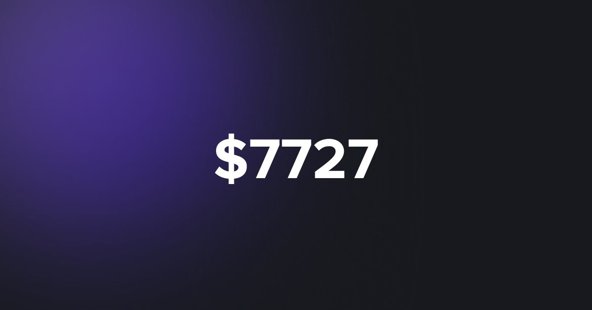 BRC20 $7727