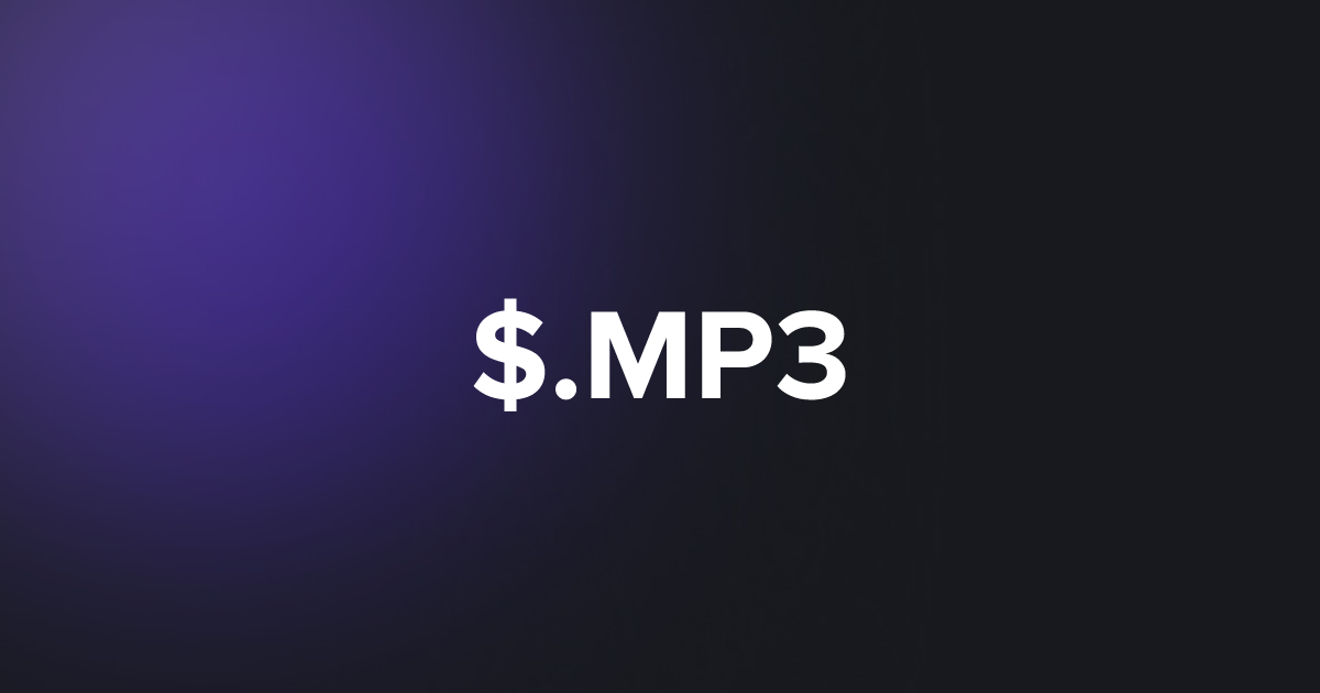 BRC20 $.MP3