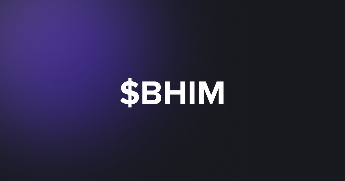 BRC20 $BHIM