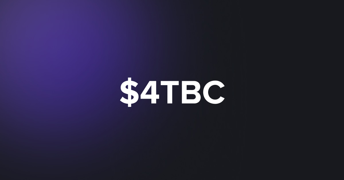 BRC20 $4TBC