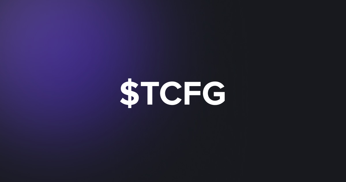 BRC20 $TCFG