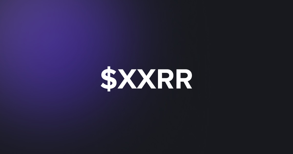 BRC20 $XXRR