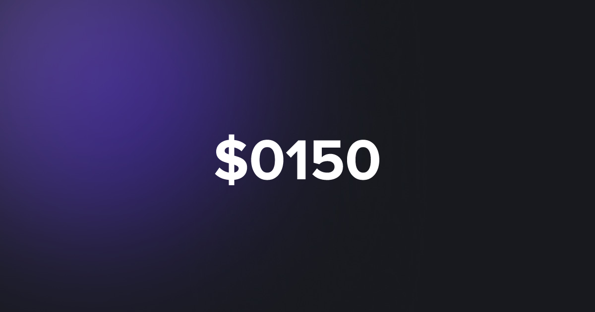 BRC20 $0150