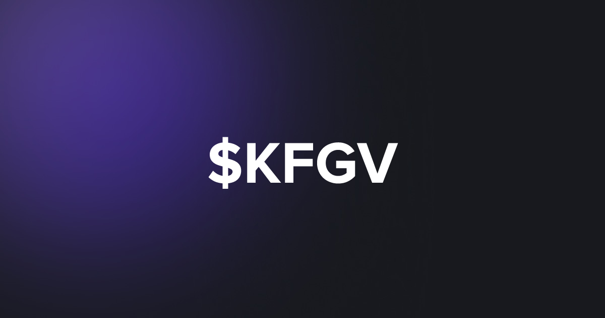 BRC20 $KFGV