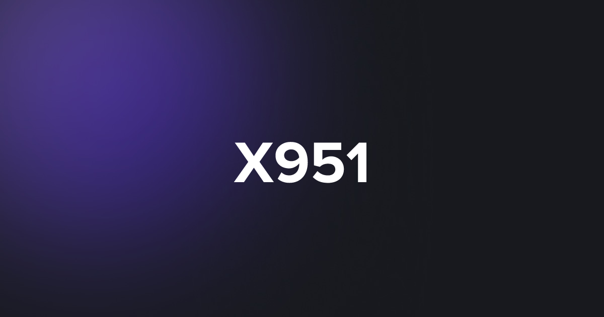 BRC20 X951