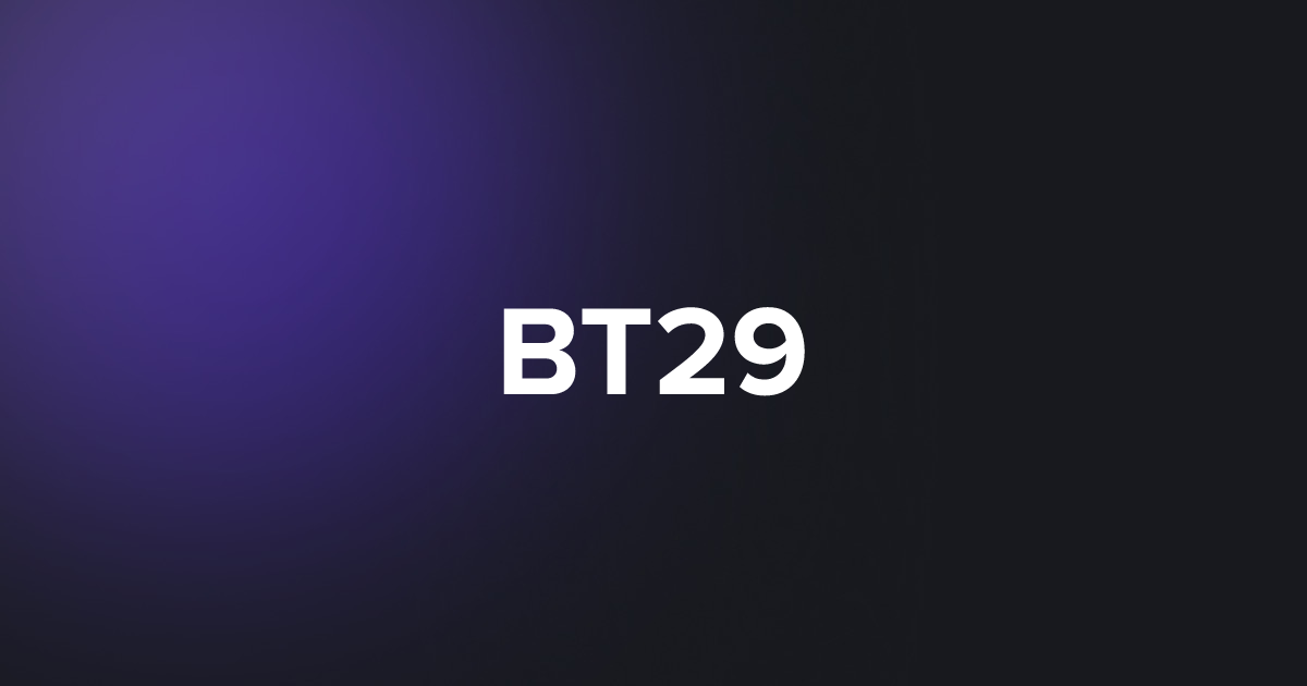 BRC20 BT29