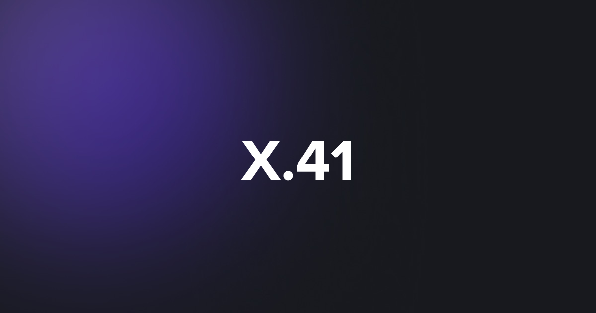 BRC20 X.41