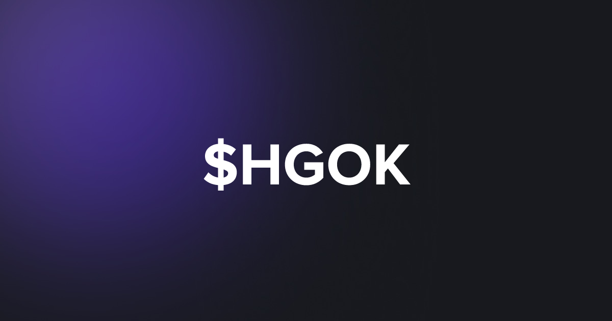 BRC20 $HGOK