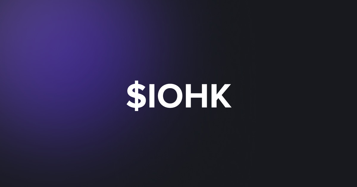 BRC20 $IOHK