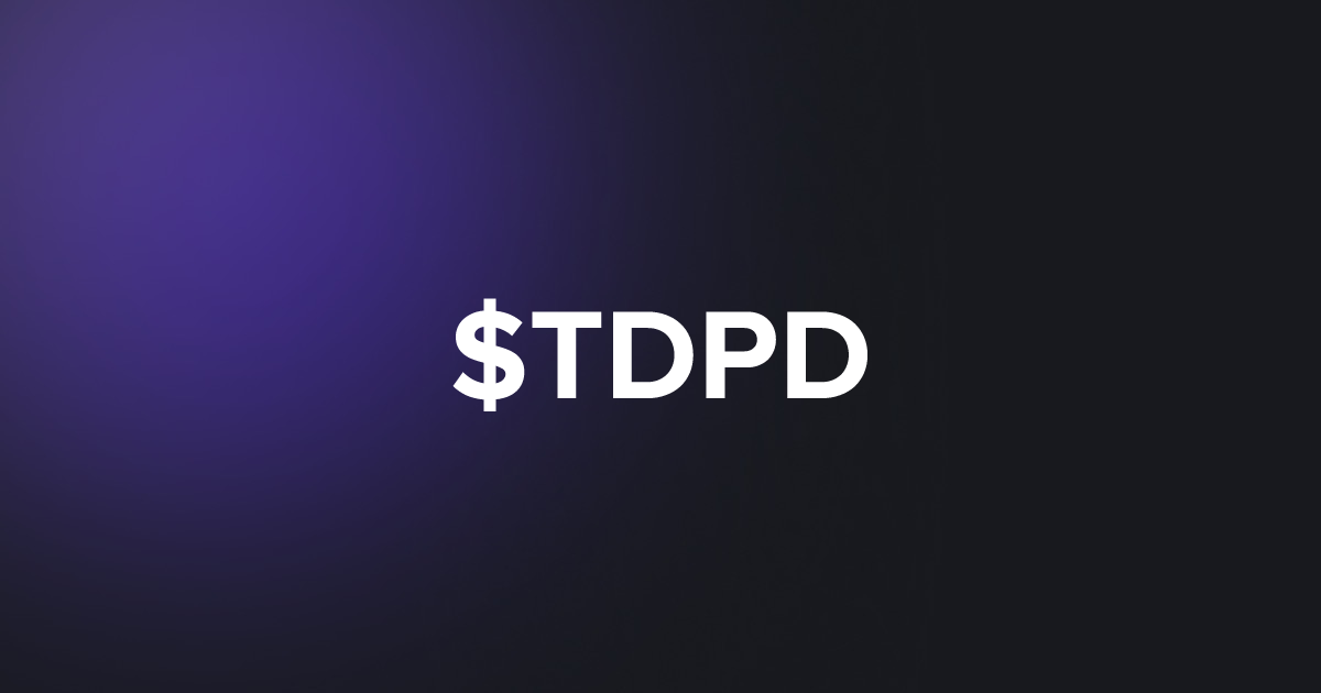 BRC20 $TDPD