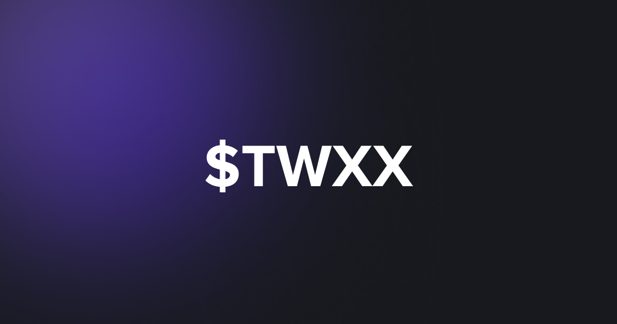 BRC20 $TWXX