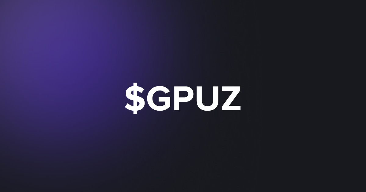 BRC20 $GPUZ