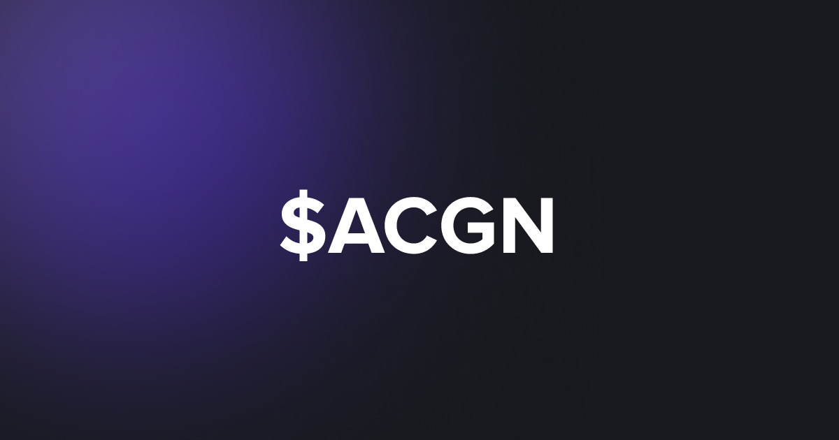 BRC20 $ACGN