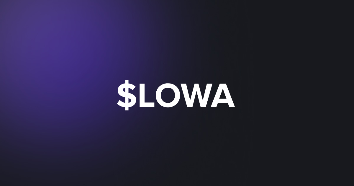 BRC20 $LOWA