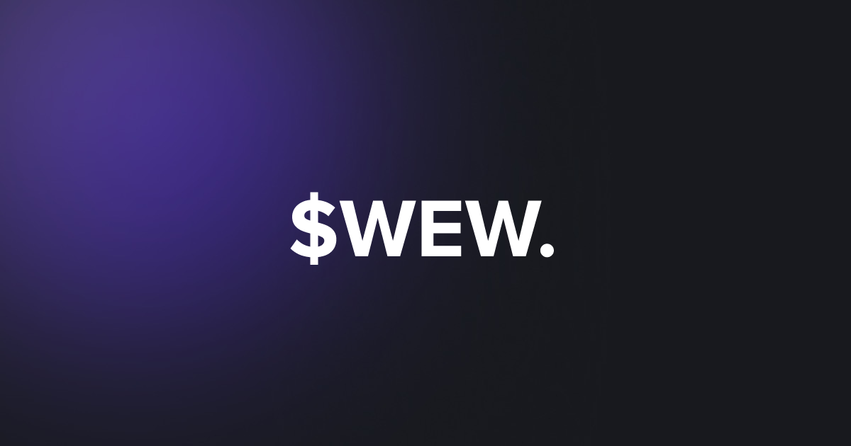 BRC20 $WEW.