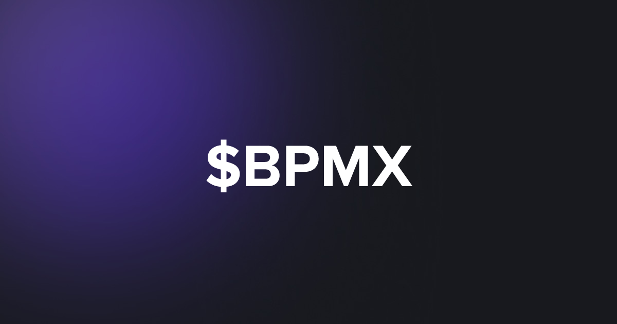 BRC20 $BPMX