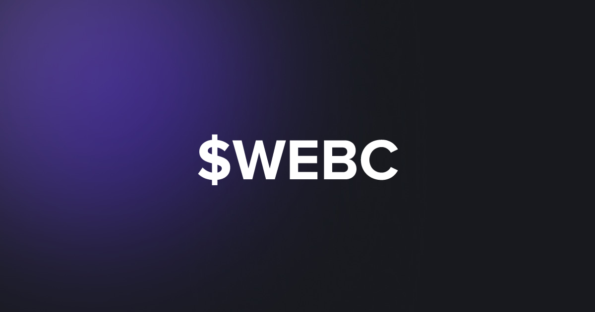 BRC20 $WEBC