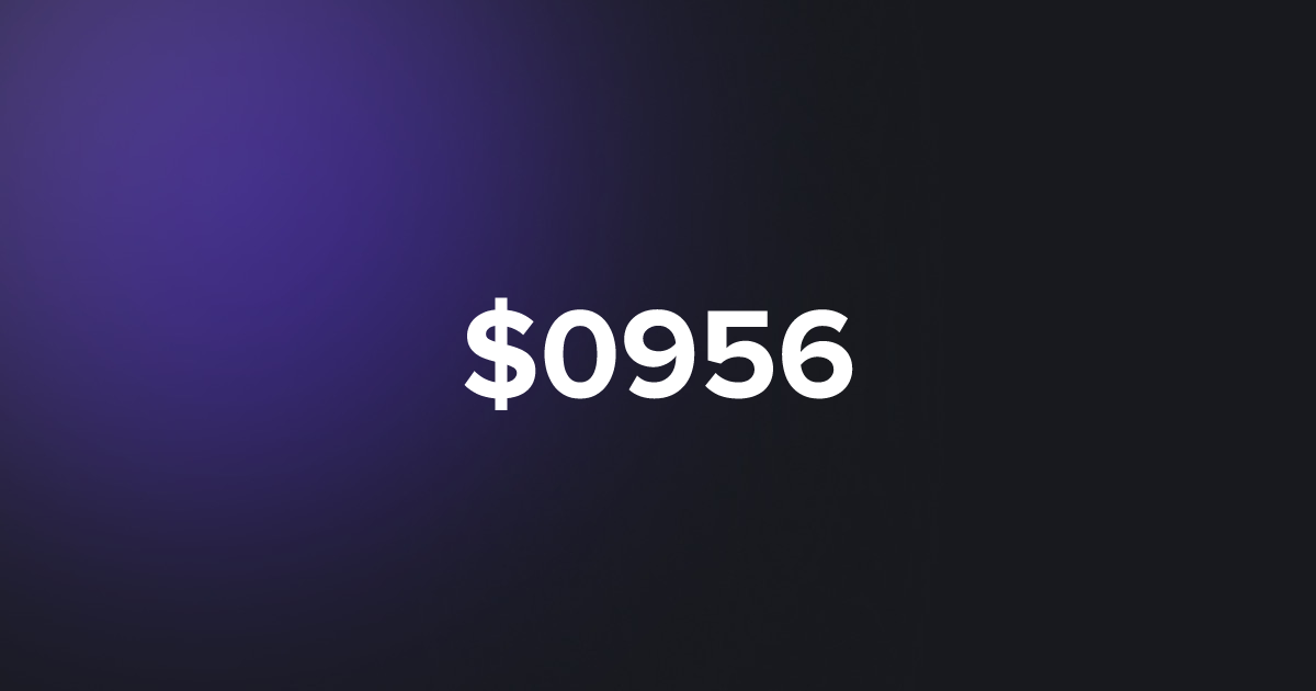 BRC20 $0956