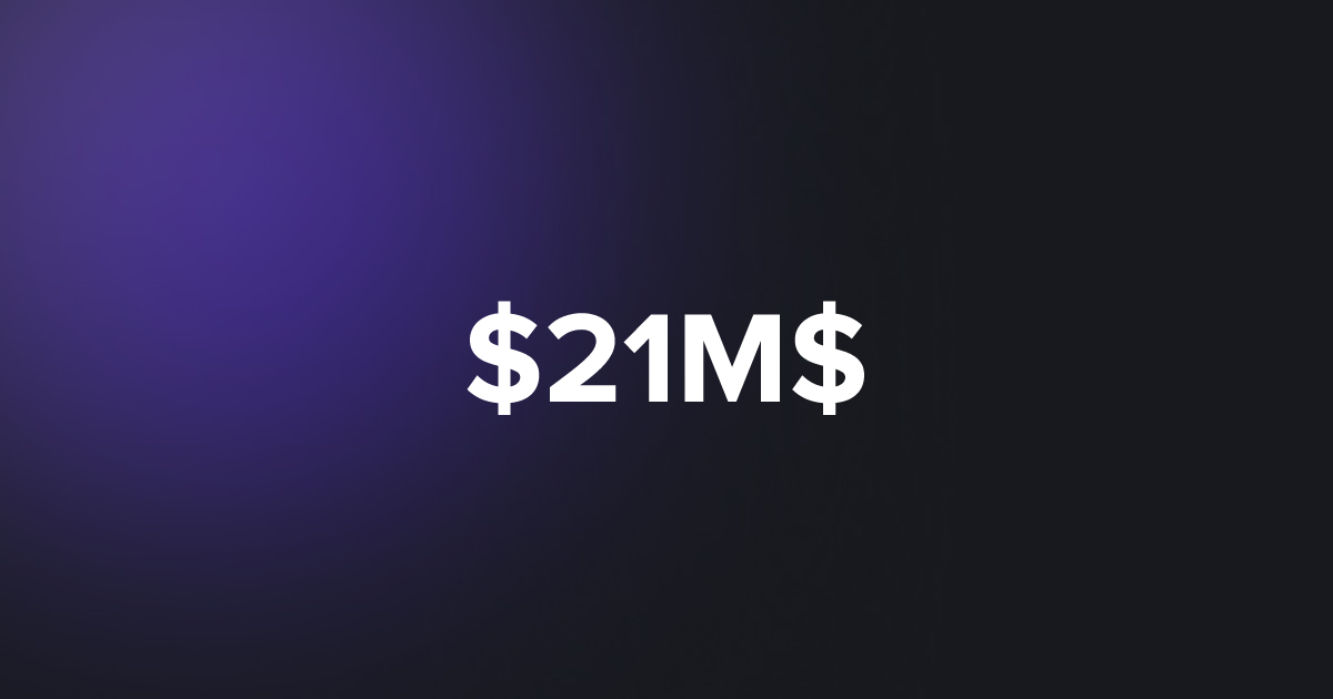 BRC20 $21M$